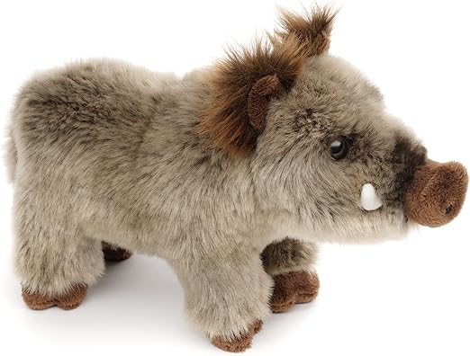 uni-toys - 野猪,立式 - 25厘米(长度) - 毛绒猪,野猪 - 毛绒玩具